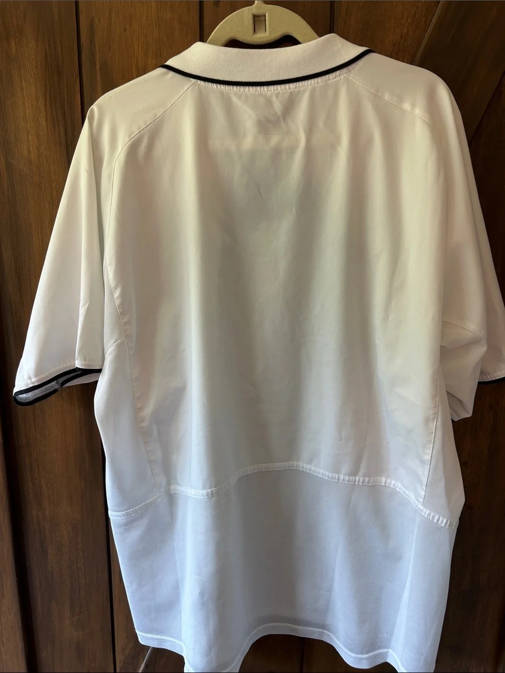 Spain Nike White Valencia CF Short Sleeve Soccer Jersey with Black Trim